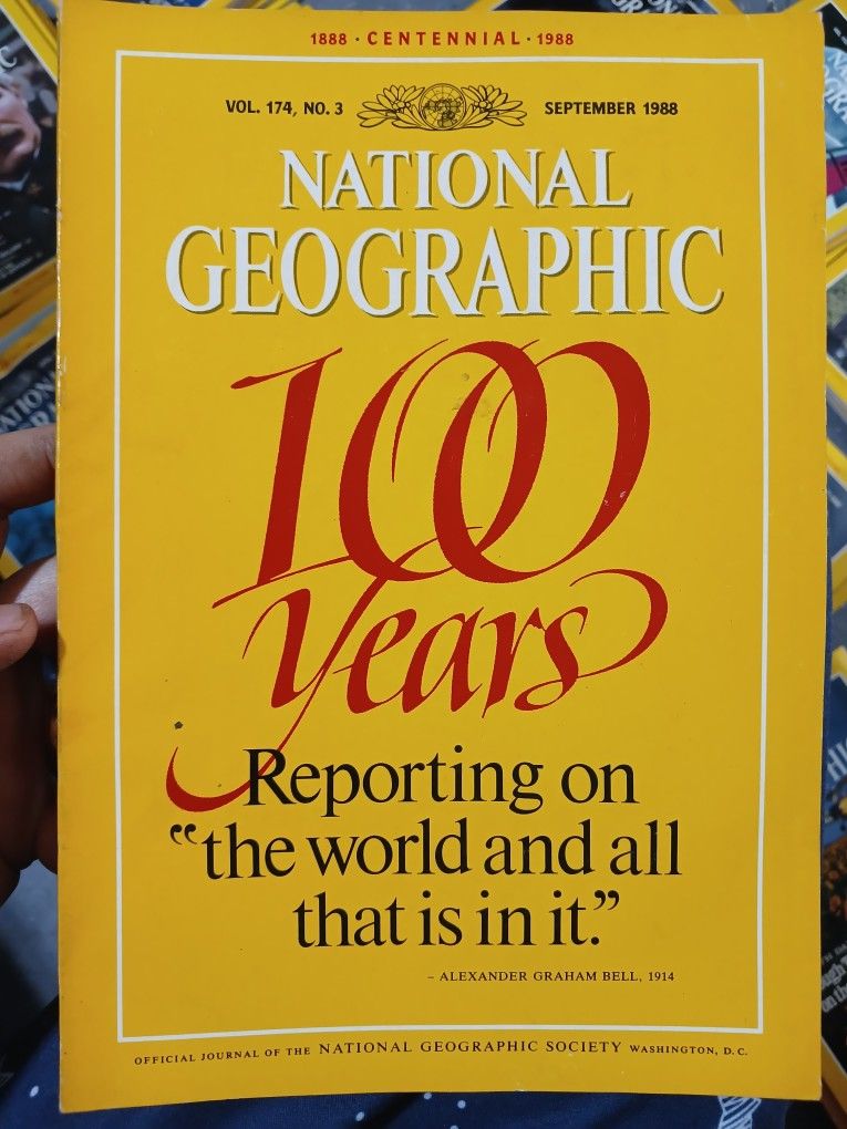 National Geographic 100 Years, Vol. 174, No. 3