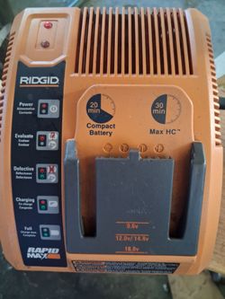 RIDGID Rapid Max Battery Charger