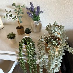 Fake Plant Decorations Bundle