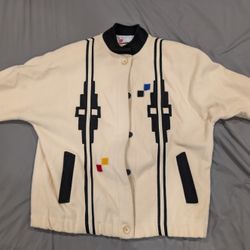 George David Fashion Embroidered Bomber Jacket 