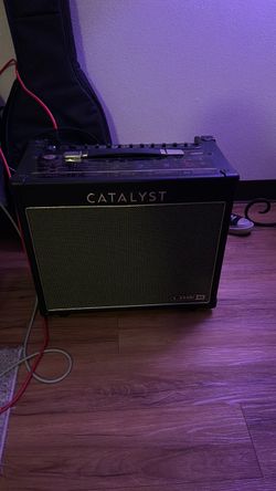 black Catalyst cx 60 line 6 Guitar  amp