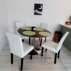 Modern Dining Chairs (Set of 4) – $150 