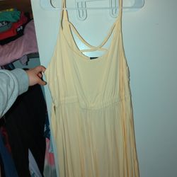 Yellow Summer Dress