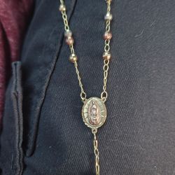 Vintage 10k Mexico gold Rosario