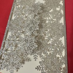 Silver Glitter Snowflake Invitation Suite - 31 Count