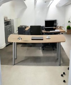 Premium 72" Crescent Curved Executive Desk – Brand New Custom Ordering – From $500 📦 Florida