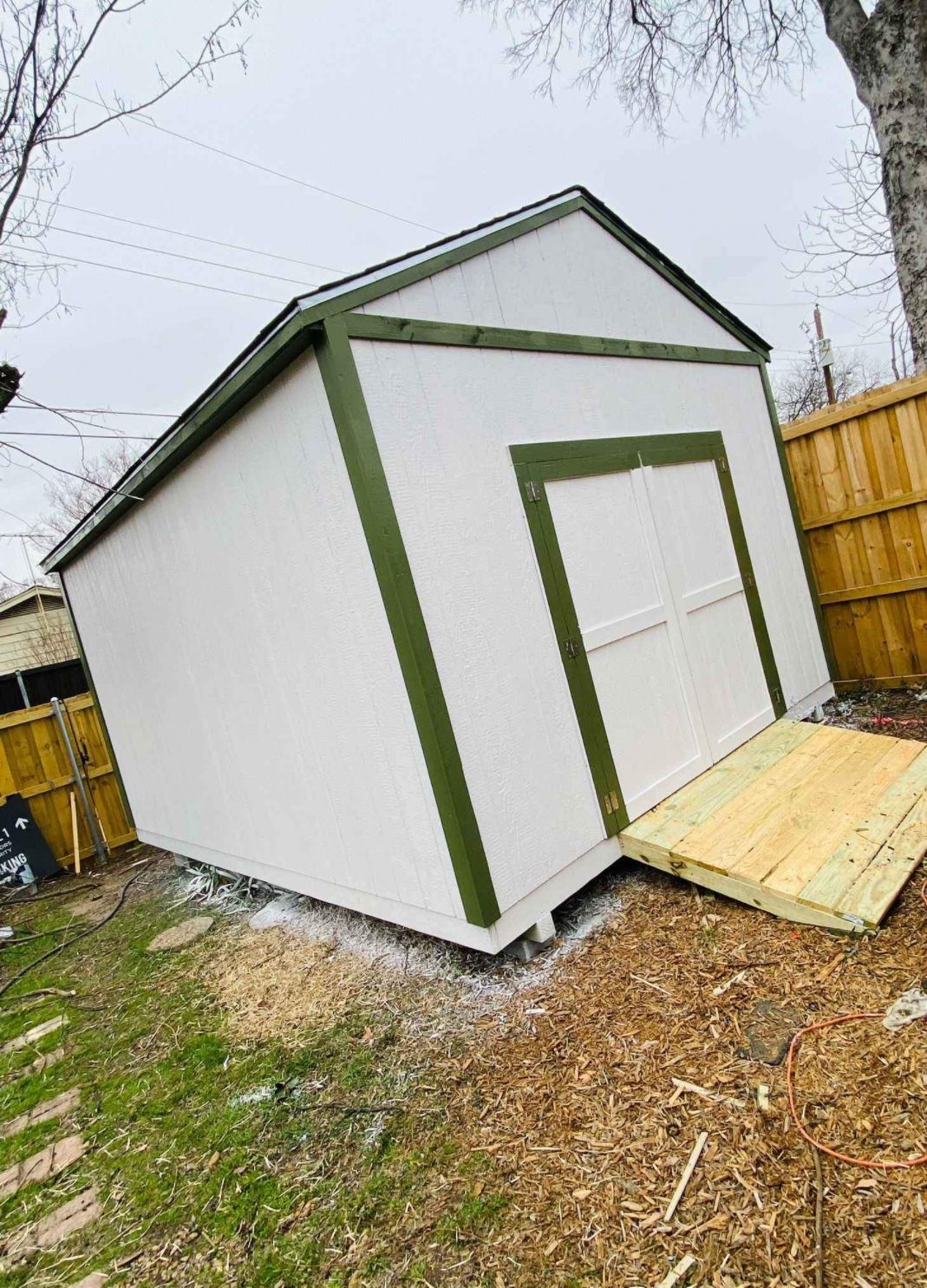 We build your storage sheds on your property all measurements together we design one according to your needs