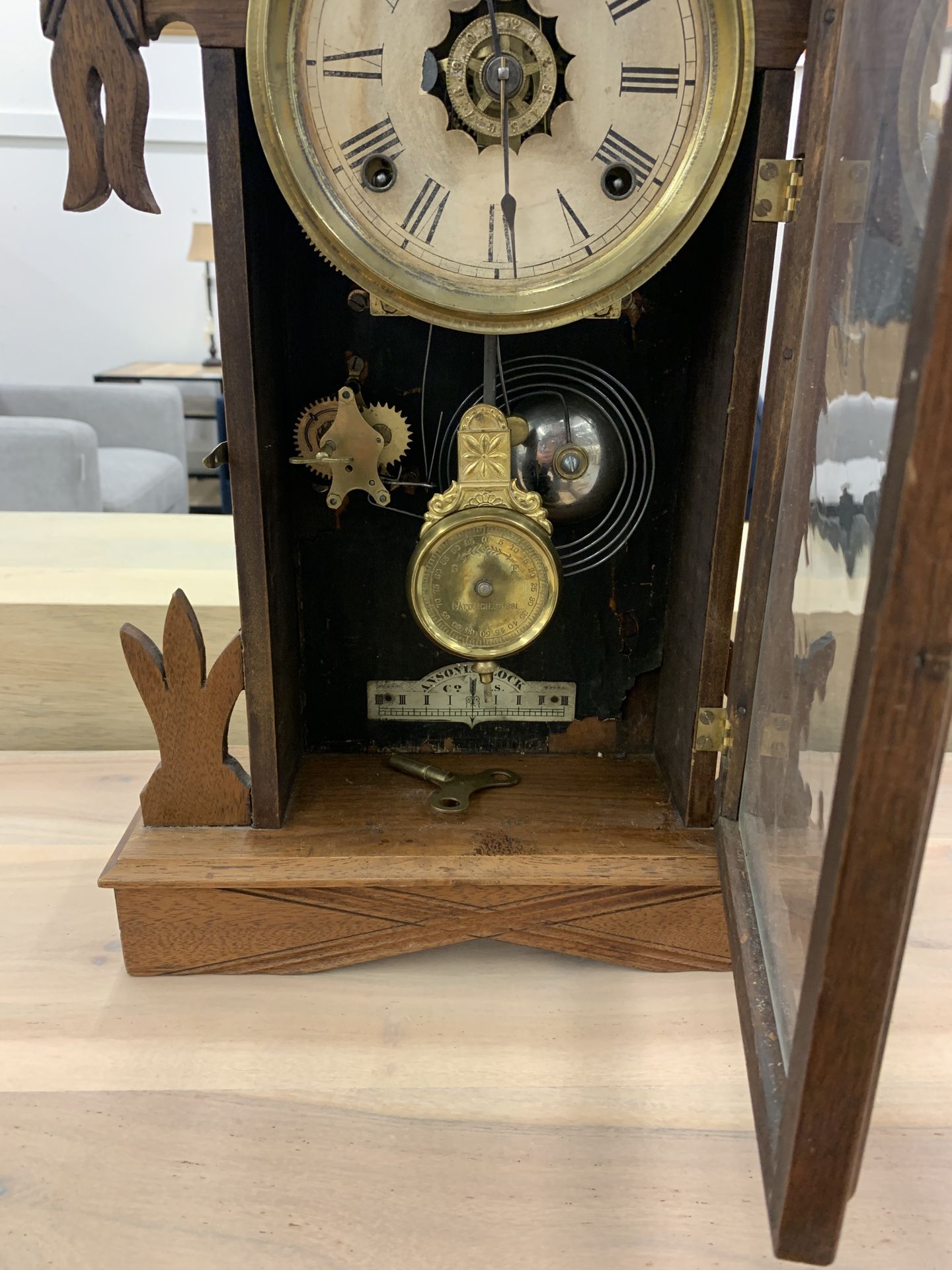 Antique Desk Clock
