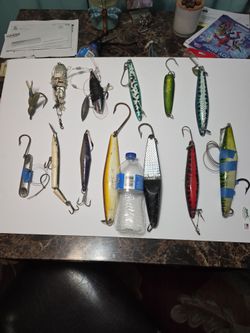 Yoyo jig fishing lures.