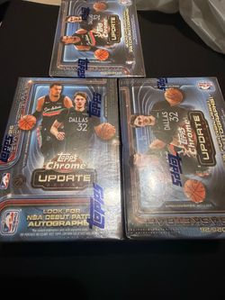 Nba Topps Chrome update blaster