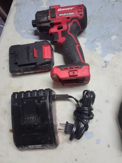 Bauer Brushless Cordless impact driver with Battery and Charger