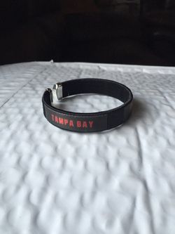Buccaneers wrist band