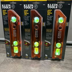 Klein Tools  Lighted Billed Torpedo Level 