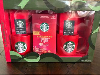New Starbucks. Set