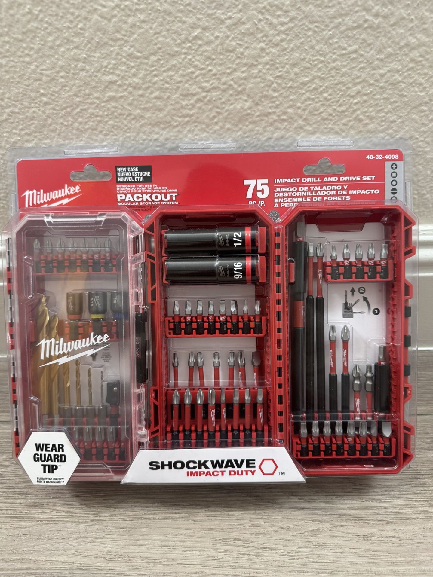Milwaukee 75pc Tool Set