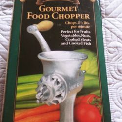 New , Gourmet Food Chopper- Great For Kitchen Decoration