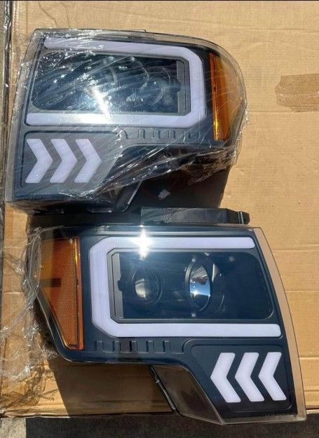 09-14 Ford F-150 LED Headlights Faros Lights Luces Calaveras Micas
