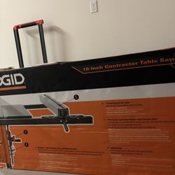 10 Inch Contractor Table Saw 