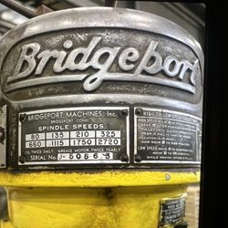 BRIDGEPORT MILLING MACHINE 