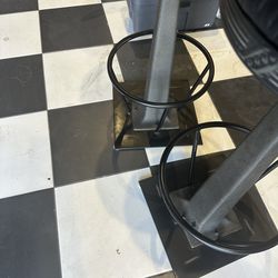 30” HIGH RESTORATION HARDWARE BAR STOOLS