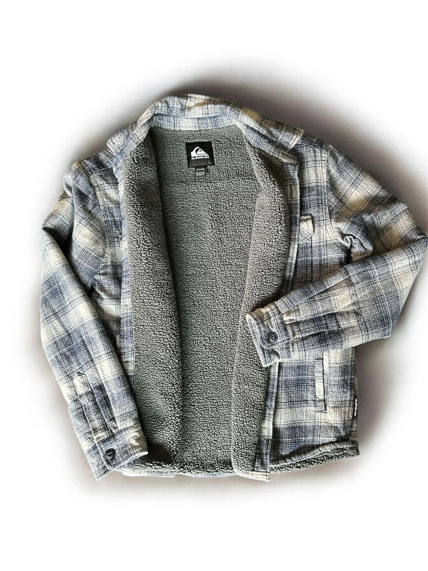 QUIKSILVER SURF DAYS FLEECE SHIRT/JACKET YOUTH 12