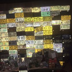 Old License Plates! Assorted States And Years!