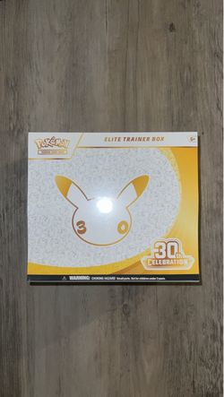 Pokemon 30th anniversary ETB