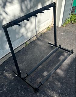 5+ Guitar stand! Padded and collapsible