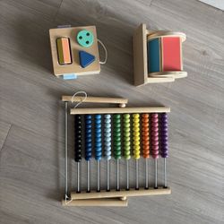 Wooden Baby Toddler Toys Montessori 