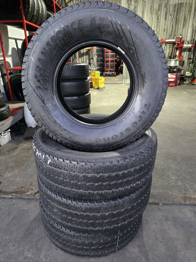 17 INCH TIRE LT 265/70R17 FIRESTONE TRANSFORCE AT 