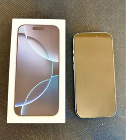 iPhone 16 Pro - Unlocked. Firm on price.