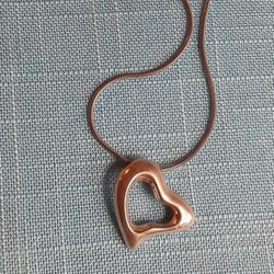 Sterling Silver HEART PENDANT on 925 Chain 18"