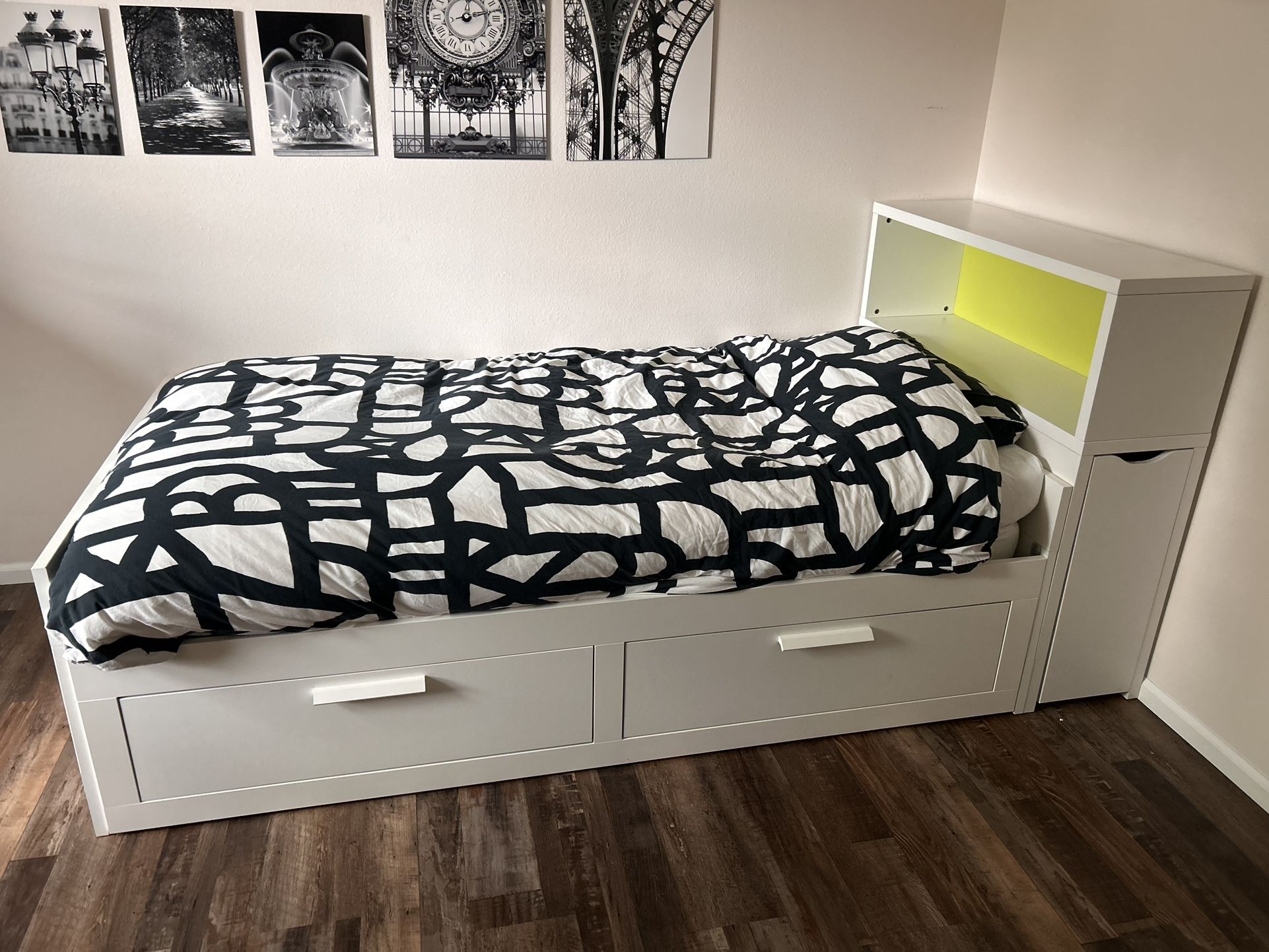 IKEA Brimnes Day Bed With Head Board