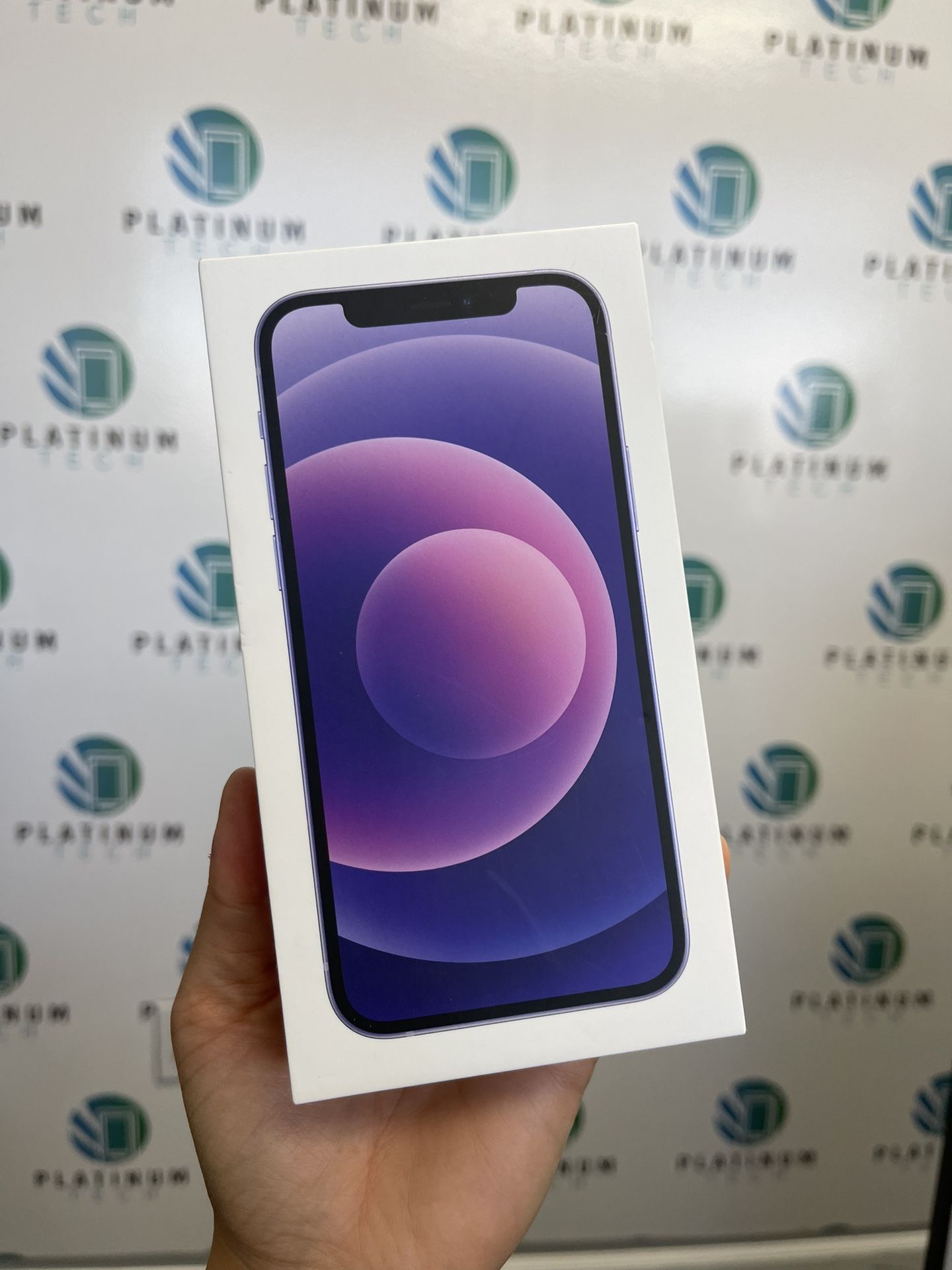 iPhone 12 Unlocked 128gb Purple With Box And Charger