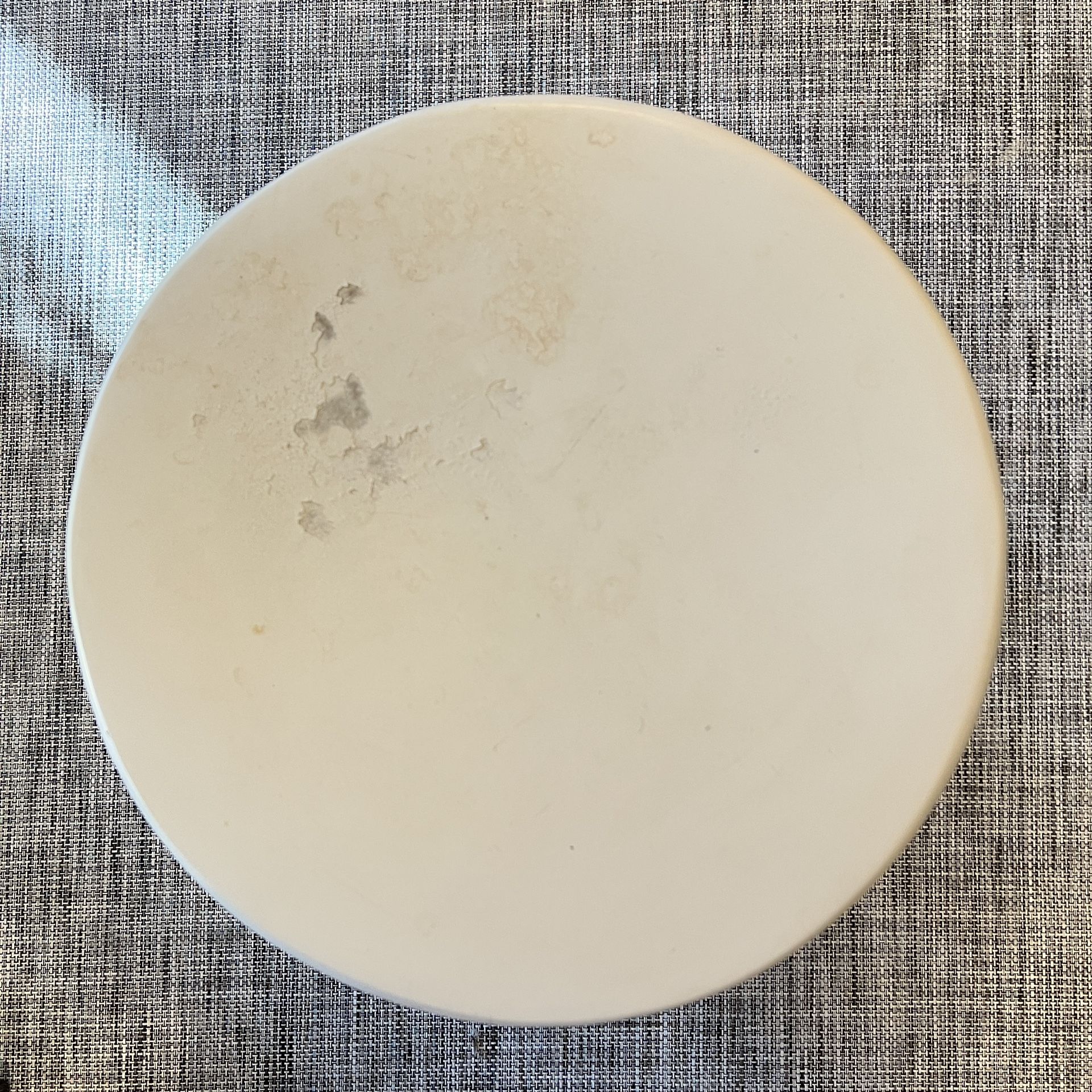 Noir Donald White Fiber Cement Side/End Table