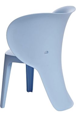 Light Blue Elephant Kids Chairs