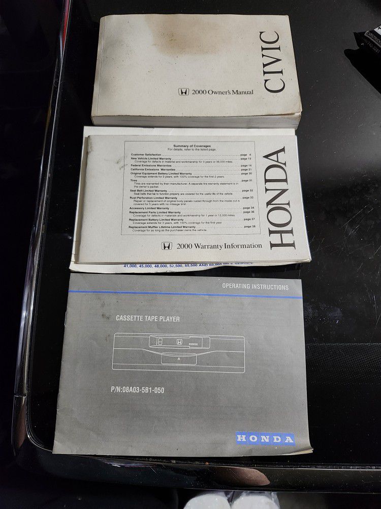 Honda Civic Owner's Manual