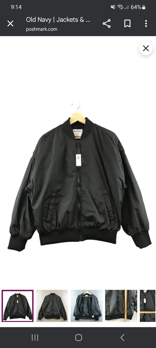 Bomber Jacket Size Large Womans