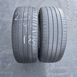 2. Tires 235. 45. 18.  Michelin. 