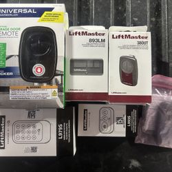 Garage Door Remotes, Keypads Liftmaster Genie 