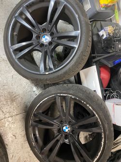 Oem bmw x5m wheels staggard  20×10 20x11
