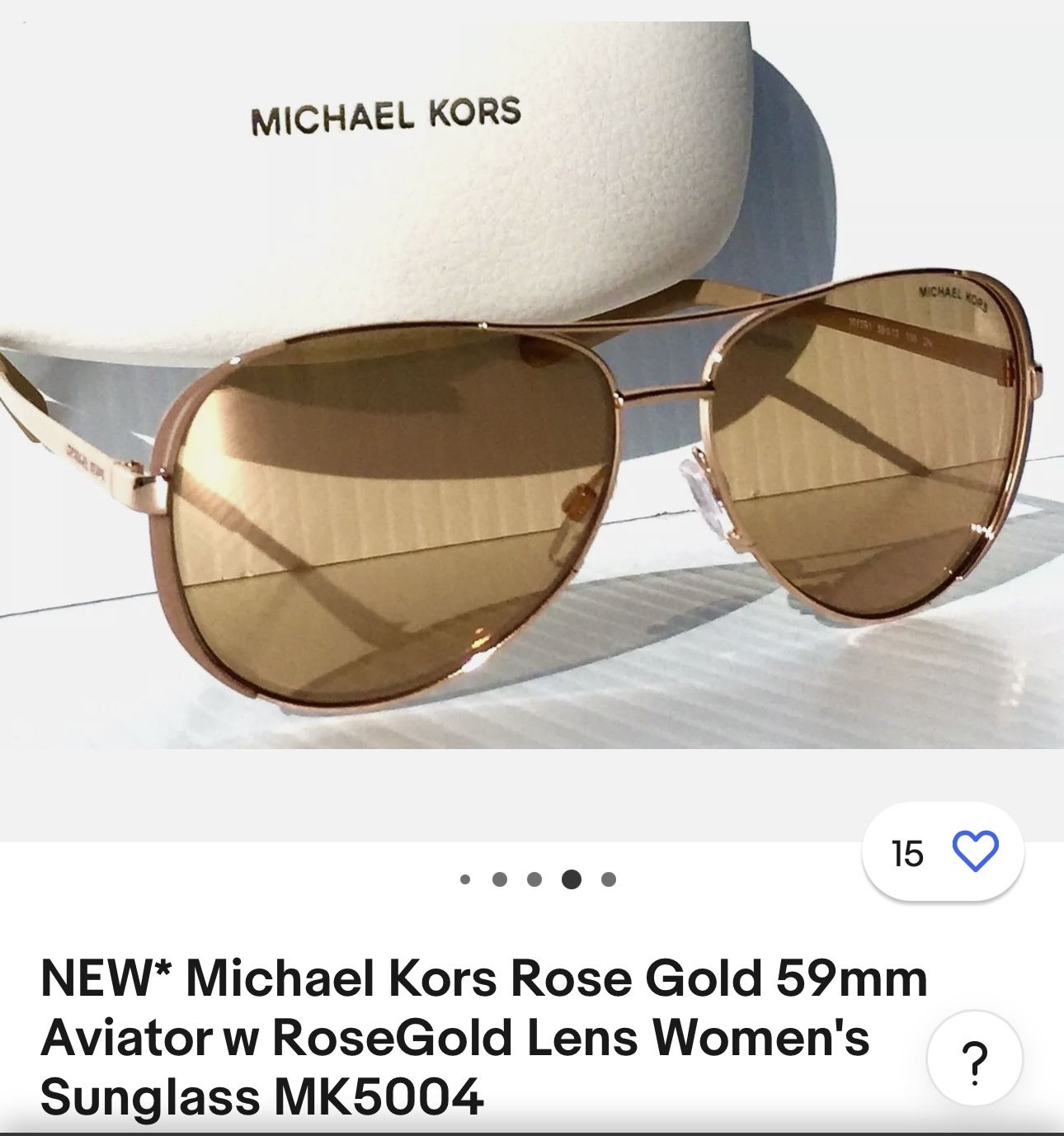 Michael Kors  Aviator Glasses