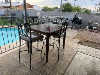 Counter-Height Patio Table Set