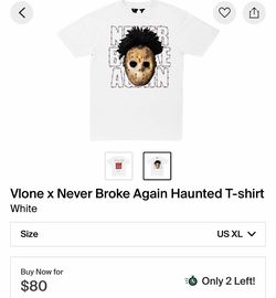 Vlone X Never Broke Again Shirt
