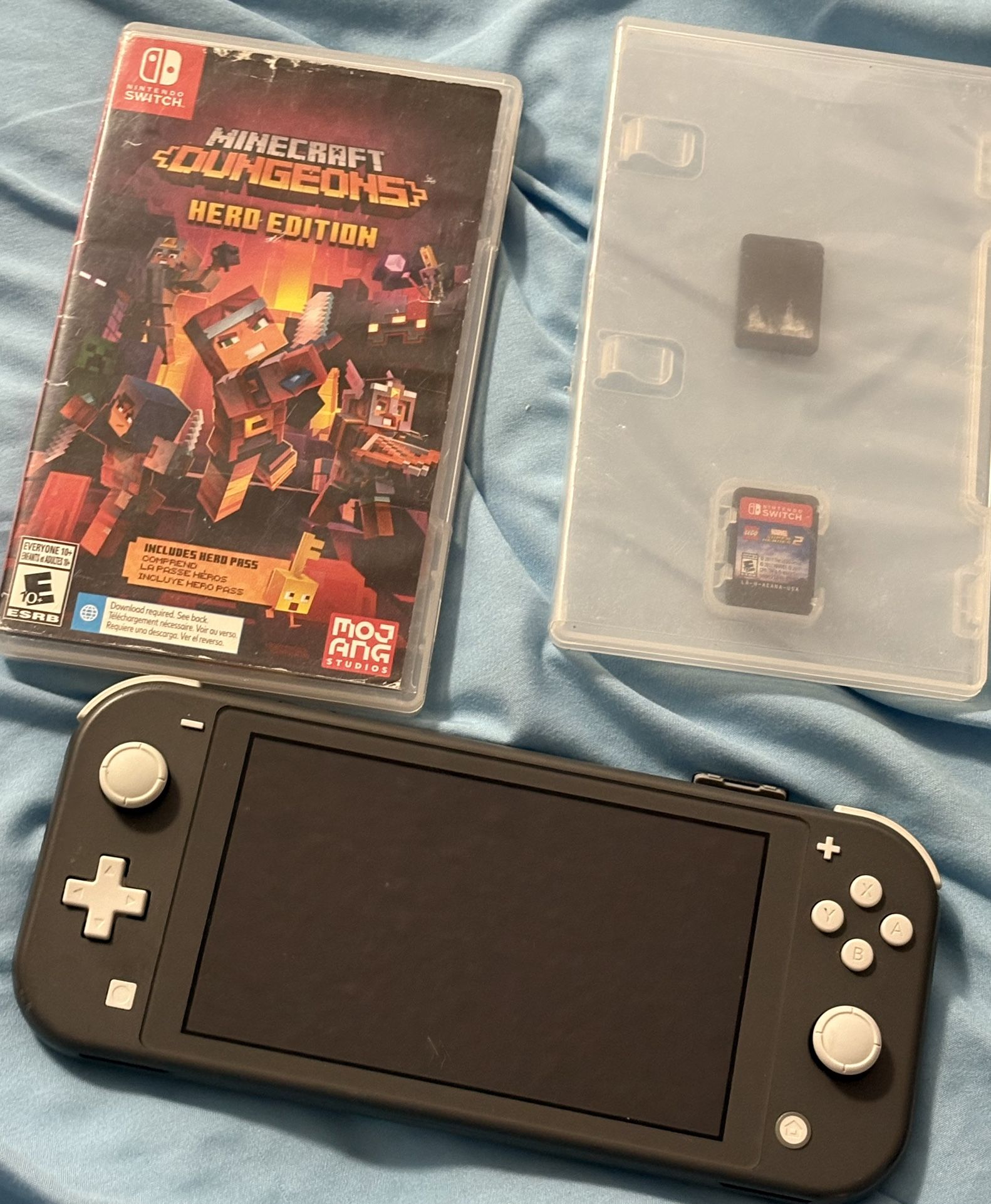 Nintendo Switch Lite With 3 Games