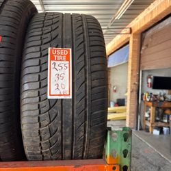 255/35/20 one tire 🛞 🦈