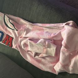 Pink Bape Medium Size