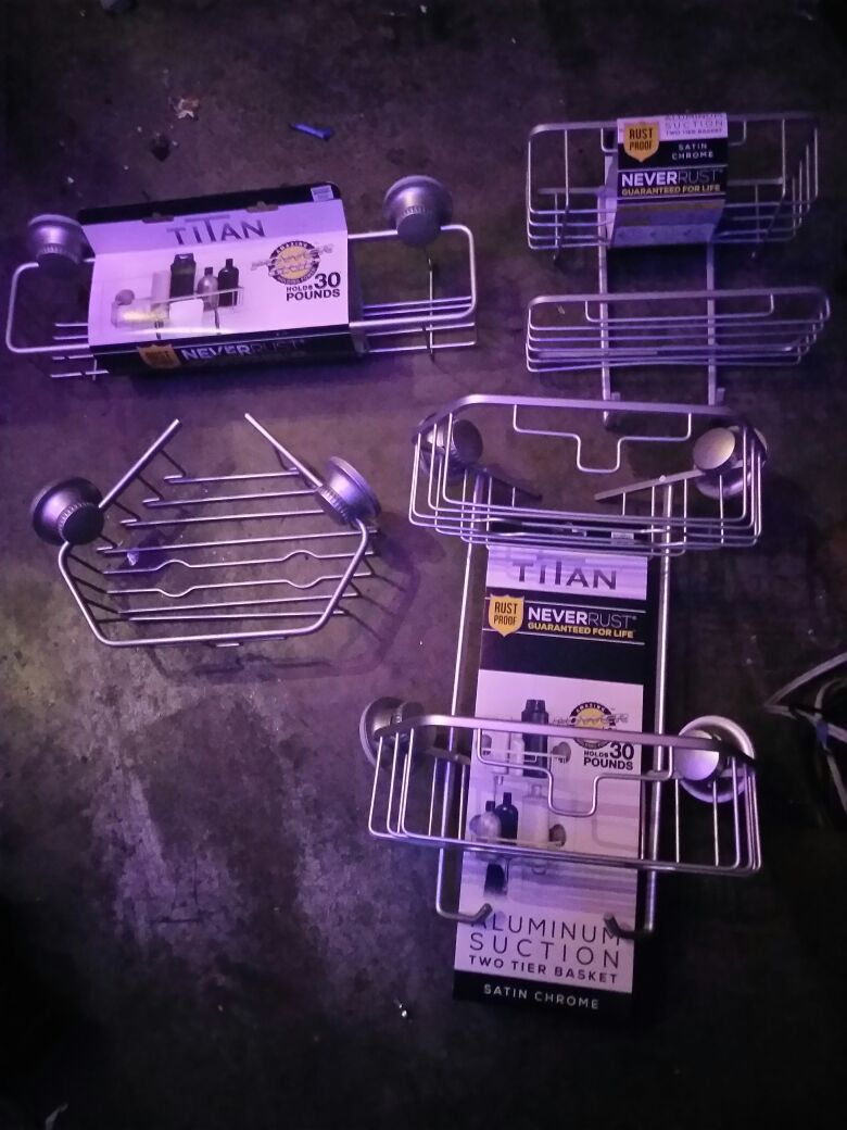 Shower caddy's