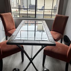 Glass Table 30 By 60. $20