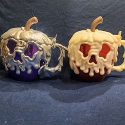 Set of 2 Disney Parks Poison Apple Steins